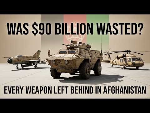 Was $90 Billion Wasted in Afghanistan? | Every Weapon System the US and USSR Left Behind