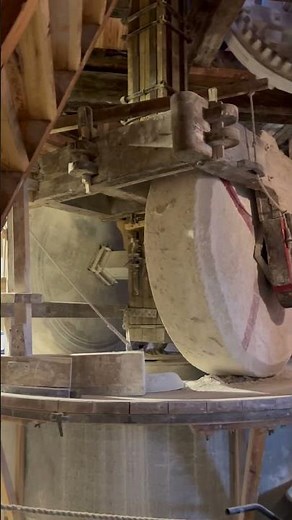 Dutch windmill inside