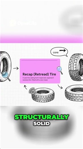 Cheap Retreads vs Expensive New Tires (Who Wins) 😮#tires #truck #truckdriver