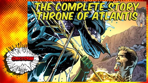 Justice League fights in Throne of Atlantis saga