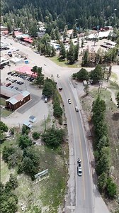Leaving the Village of Cloudcroft, NM
