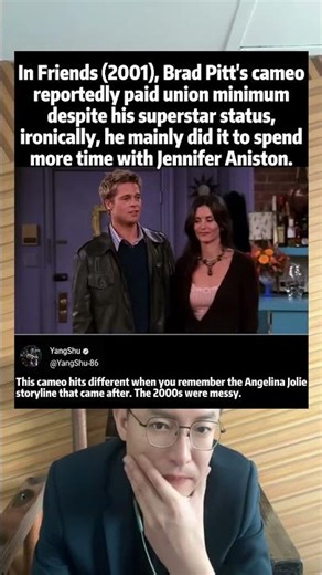 In Friends 2001, Brad Pitt Did the Cameo for Jennifer Aniston