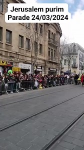 Jerusalem purim parade 24/03/2024 | Travels vlogs