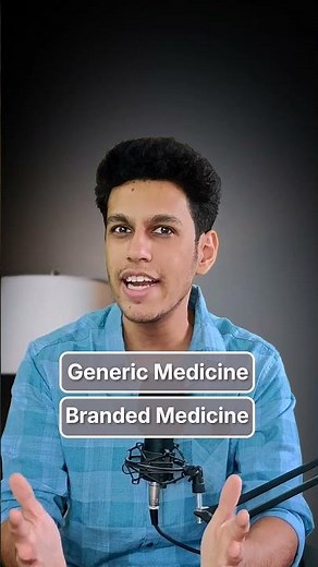 💊 Generic vs Branded Medicines ⚖️ | Which One Is Better? 🤔💰