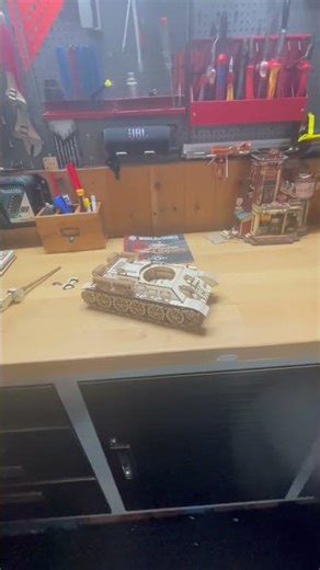 World of Tanks T34 Build – Part 3 | Wooden Tank Model Progress!