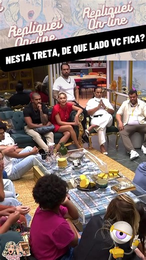 Rolou climão, sim — mas não chegou a virar barraco daqueles 😅 Durante a votação, Ana Paula e Sarah trocaram indiretas, com olhares atravessados e falas que muita gente leu como alfinetada direta. O clima pesou, ficou nítido o desconforto entre as duas, e a tensão chamou mais atenção do que os votos em si. #BBB26 #CaixaSurpresa #TretaBBB #JogoVirado #RealityShow