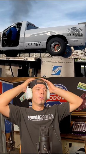 Insane diesel dyno pull 🤯😳 #trucks #cars #DynoTuning #dieseltrucks | Dippin' Diesel