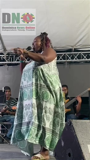 Newcomer Diviner embraced her debut on the calypso stage with evident joy during last evening's elimination round, presenting her rendition titled 'Never Judge a Book By Its Cover.' However, she wont be advancing on to the quarterfinals. | Dominica News Online