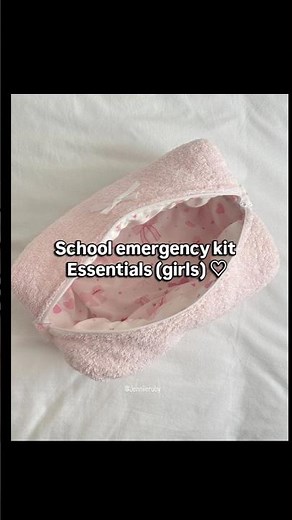 SCHOOL EMERGENCY KIT MUST HAVE (GIRLS )!! #2025