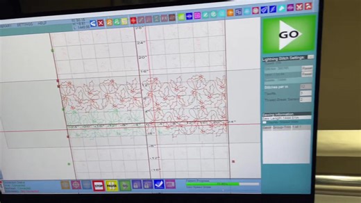 This is the first quilt top to be quilted for Christmas in 2026. Actually, it’s mine. I put the borders on this beautiful panel and I am currently having Ivy the Innova doing the, “Holly simple panel“. ￼ This is a top, I’ve been working on the last few days, including Christmas and I look forward to putting the binding on it. I hope you all had a wonderful and blessed Christmas. There is only 364 days until next Christmas so it’s time to start working on those Christmas tops for next year for me