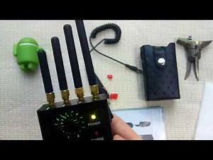 WiFi Signal Jammer Bluetooth Internet Blocker Anti Wireless Jamming