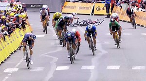 1.6M views · 35K reactions | Ever wondered what happens to a rider when they crash out of a race? Go behind the scenes with Caleb Ewan after breaking his collarbone at Le Tour de France  | Velon CC | Facebook