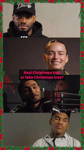 Christmas day workout yes or no? 💪👀 @skyebnic @ishmael.bp.davis @benwhittaker @conorbennofficial #ChristmasDay #MerryChristmas | Matchroom Boxing