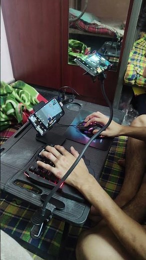 mini keyboard and mouse gameplay #gaming #freefire #raistar #shorts