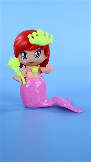 🧜‍♀️ She transforms into a MERMAID! Pinypon Mermaid Sea House 🌊