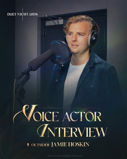 Duet Night Abyss Voice Actor Interview | Outsider · Jamie Hoskin "We already know each other pretty well, do I really have to introduce myself? Alright, fine... I'm Outsider, from the "Noctoyagers". I serve as... a guardian of this sprog-rich team, I guess?" Though Outsider walks beyond the bounds of order, his heart remains loyal to those he protects. Discover his story with Jamie Hoskin in our Behind the Scenes — VA Interview. ✦ Download Duet Night Abyss https://bit.ly/3X55fkU #DuetNightAbyss 