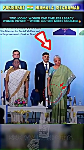 🔥TWO INDIA POWER FUL WOMEN MEET-UP PRESIDENT MURMU AND NIRMALA SITARAMAN 🇮🇳 #trending #shorts