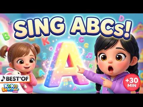 ABC Song for Kids 🎵 Learn the Alphabet A to Z | Koko Learner (30 Minutes)