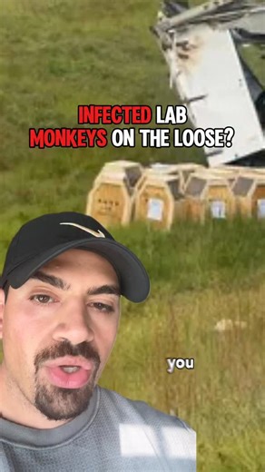 71K views · 414 reactions | Initial reports stated 3 lab monkeys from Tulane infected with hepatitis C, Covid, and herpes escaped a crash, new reports said it was only one monkey and these lab monkeys were not infected. What's the truth? | Youwontbelievemeofficial | Facebook