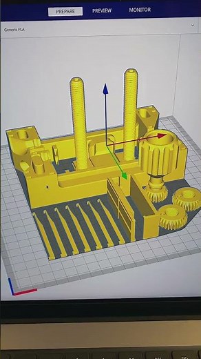 CURA PROTIP: How to split STL into multiple parts #Shorts