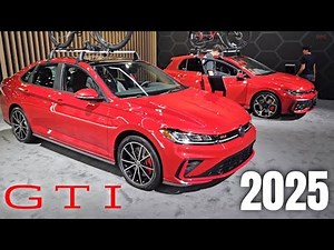 2025 VW Jetta and Golf GTI at the Los Angeles Auto Show 2024