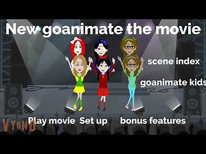 New GoAnimate The Movie DVD Menu Walkthrough V2