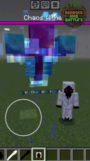 Chaos Wither vs Entity 303 | MCBE | MobBattle #short #shorts #minecraft #entity303 #mobbattle #addon