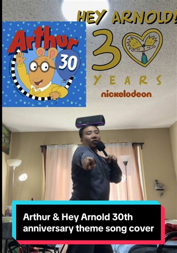 Hey guys it’s speaker legend today it’s the marks 30th anniversary with #arthur and #heyarnold both premiered on October 7 1996 #pbskids and #nicklodeon hope to guys enjoy it song cover heehee at the end!! #speakerlegend
