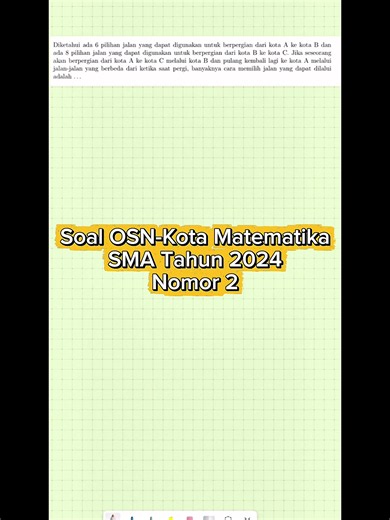 Part 4. OSK Matematika SMA #OSK #TIU #matematikaasikdanmenyenangkan
