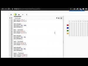 Summer Code Challenge: Turtle Race Python