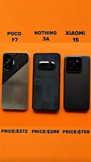 RashidSaidKhan on Instagram: "Speed Test SHOWDOWN: Nothing Phone 3A vs Poco F7 vs Xiaomi 15 Who Wins?#NothingPhone3A #PocoF7 #Xiaomi15 #PocoF7vsXiaomi15 #NothingPhone3AvsPocoF7 #SpeedTest #SmartphoneComparison #GamingTest #Xiaomi15vsPocoF7 #TechShowdown"
