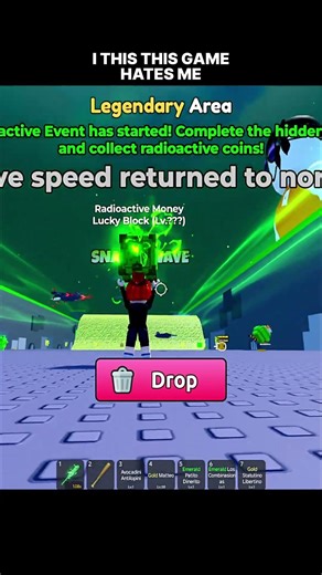 Lucky Block Story#escapetsunamiforbrainrots #roblox