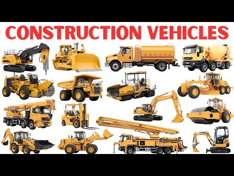 Excavator for Kids | Learn Construction Vehicles: Excavator, Dump Truck & More
