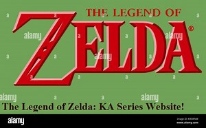 The 'Legend of Zelda' KA Series logo represents the iconic video game series created by Nintendo. The logo symbolizes the adventure, fantasy, and immersive storytelling that defines the game series Stock Photo - Alamy