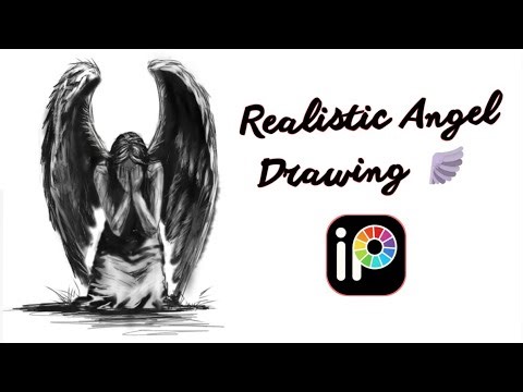 Realistic Angel Artwork | Ibis Paint X Full Tutorial ✨