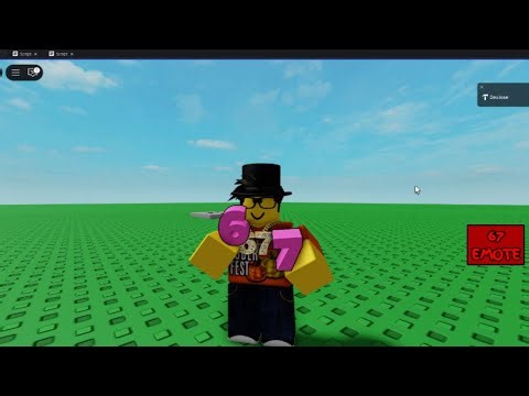 67 EMOTE IN ROBLOX STUDIO SHOWCASE 🔥💯❗❗