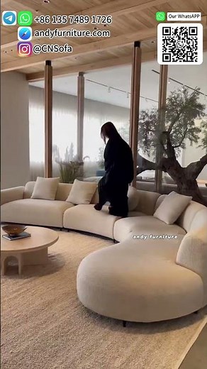 Curved Sofa for Sophisticated Living