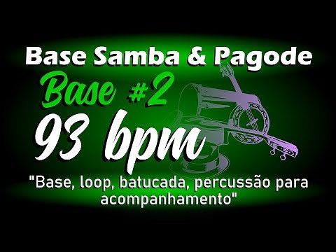 Loop Pagode 93bpm (BASE #2) / Base Pagode / Percussão para Acompanhamento Samba e Pagode