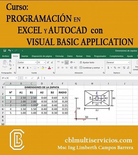 Curso Programacion en Excel y AutoCAD con Visual Basic para aplicaciones