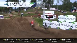 😱Take a look at Tim Gajser's huge crash in the MXGP race 1!😱It was good to see the defending World Champion line-up for race 2... #MXGPRiga #MXGP #Motocross | MXGP