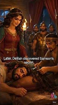 Samson's Mighty Strength 💪 Animated Bible Story for Children | KIDZBUY