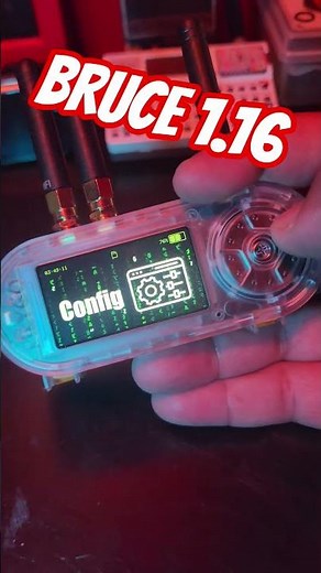 Bruce 1.16 Firmware on LilyGo T-Embed CC1101.