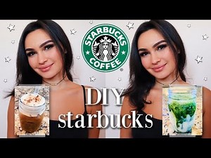 DIY: 3 easy & healthy starbucks drinks at home!