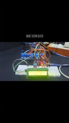 Smart Room Heater #room #iot #homeautomation #smarthome #arduino