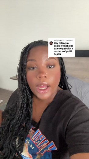 Replying to @KG🤍 here is some insight on what you can do with an mph! hope this helps :) #publichealthmatters #publichealthjobs #mailmanschoolofpublichealth #greenscreen