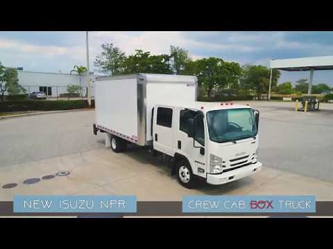 Isuzu NPR Crew Cab Box Truck