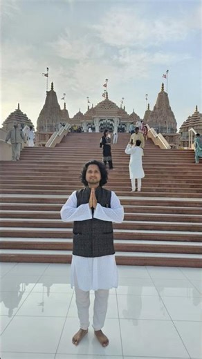 📍BAPS Hindu Mandir, Abu Dhabi 🇦🇪, 2026 #shorts #travel #vlog