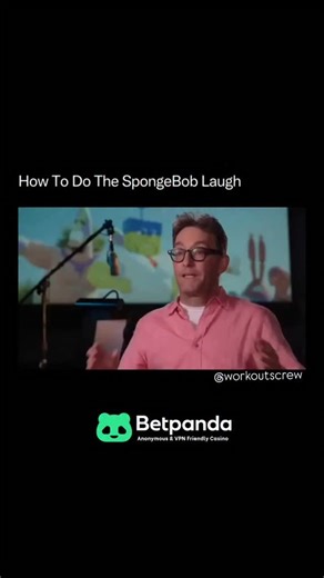 Workouts Crew on Instagram: "Tom Kenny, the voice behind SpongeBob SquarePants, reveals the surprisingly simple trick behind one of the most recognizable laughs in pop culture. 🧽😂 Instead of relying on studio effects or digital manipulation, Kenny physically creates SpongeBob’s iconic giggle by lightly tapping his throat while pushing out a high-pitched, rhythmic chuckle. The result is that uncontrollable, bubbling laugh that instantly signals childlike joy, chaos, and optimism. It’s raw, phys