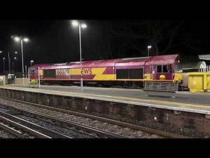 Stop The Clocks! EWS liveried Class 66’s work a Dorset Engineering Train - 30/03/2025