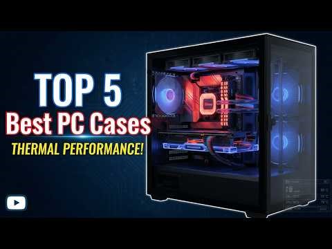 Best PC Cases 2026! (Airflow, Silence & Aesthetics)